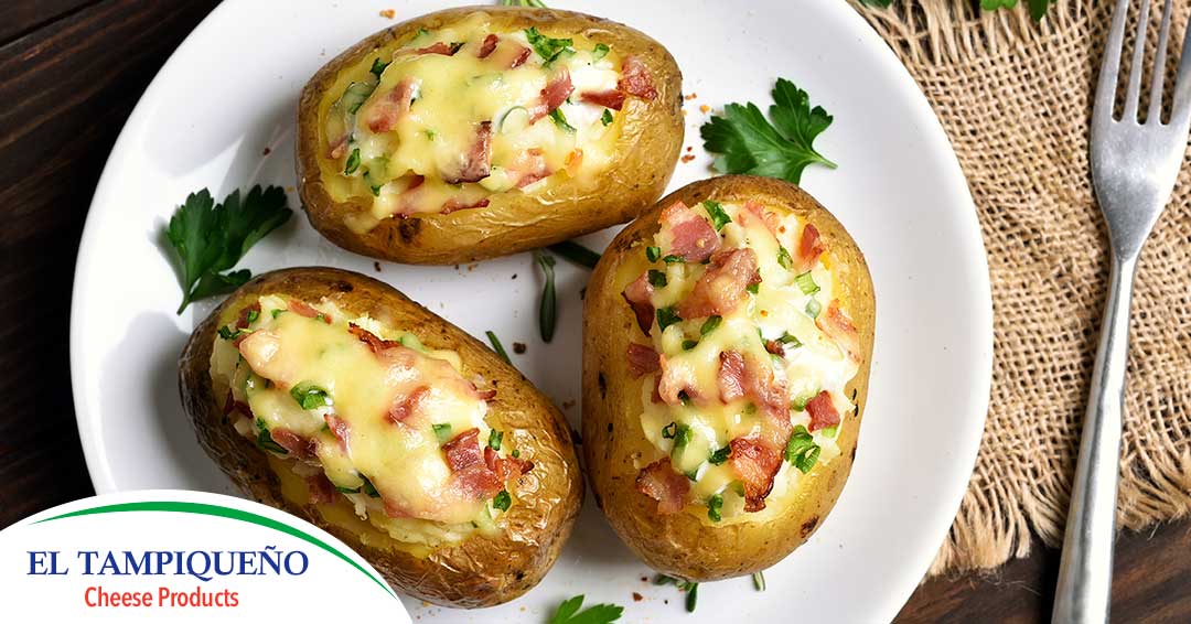 24 Ham Cheese Stuffed Potatoes