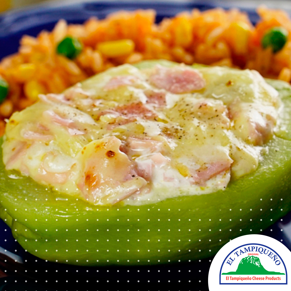 Chayotes rellenos con Queso Oaxaca 29