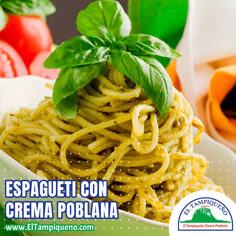 Espagueti con Crema Poblana 11