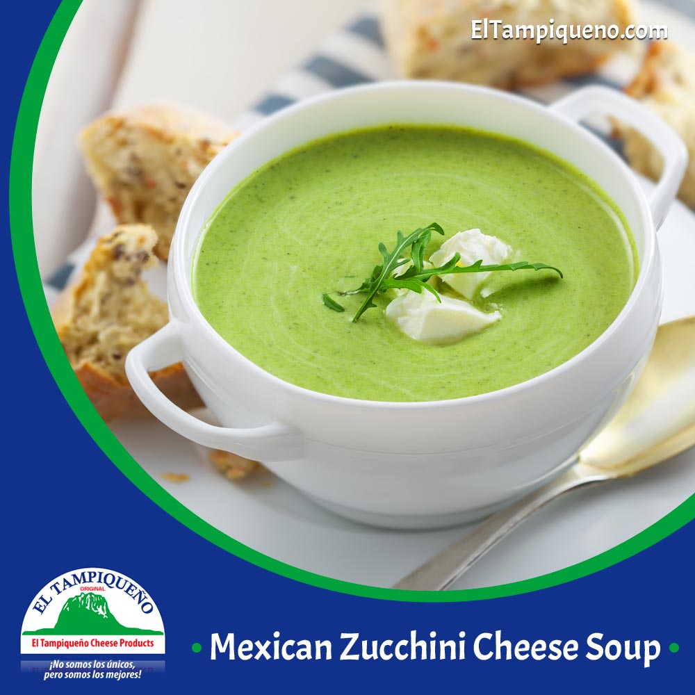 Mexican Zucchini Cheese Soup