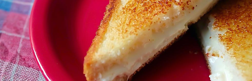 Small Grilled Cheese Sandwich